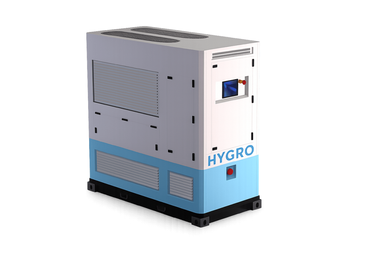 HYGRO Powergen Generator mobile construction site